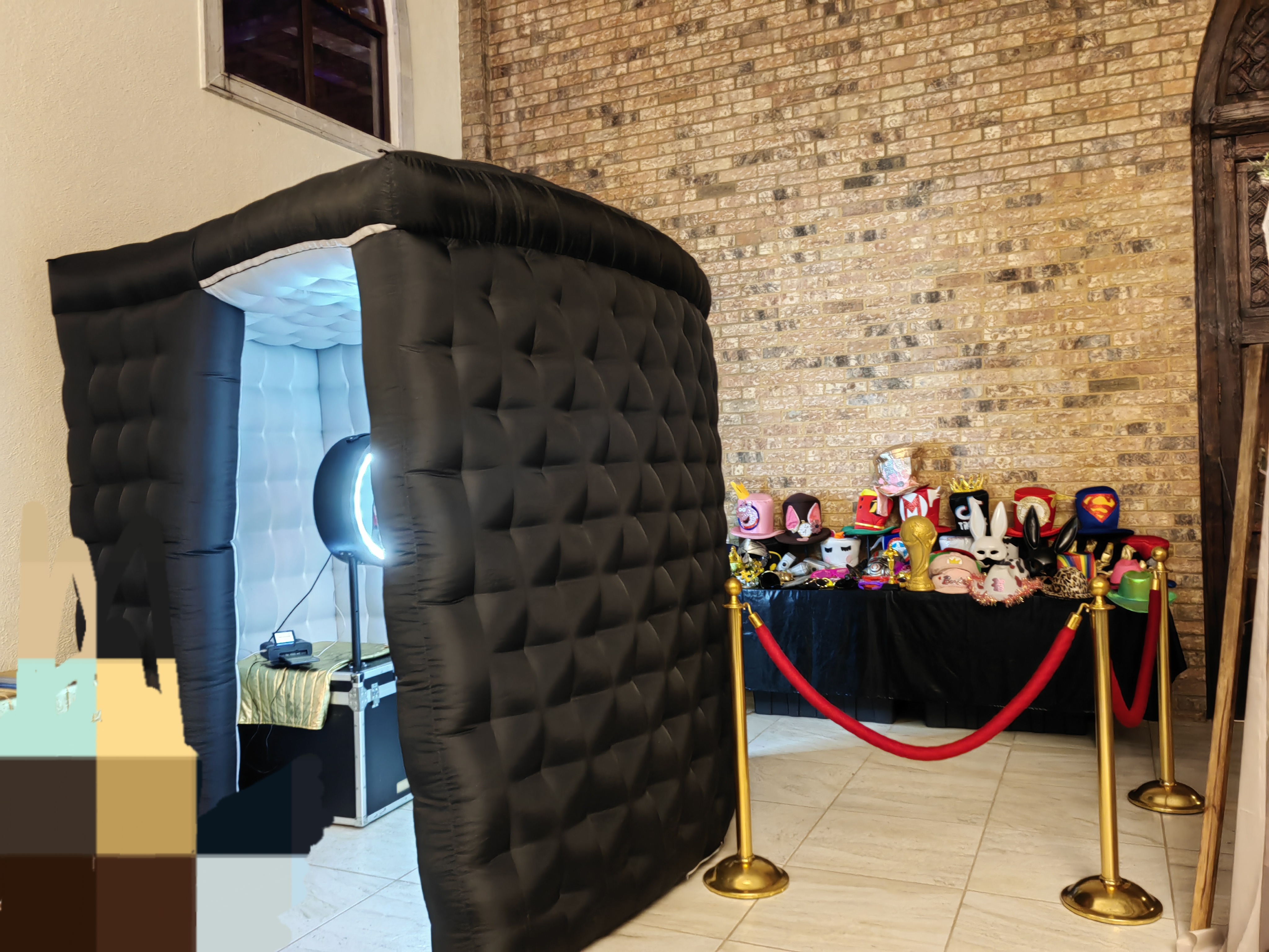 Cabina Beauty Mirror con invitados