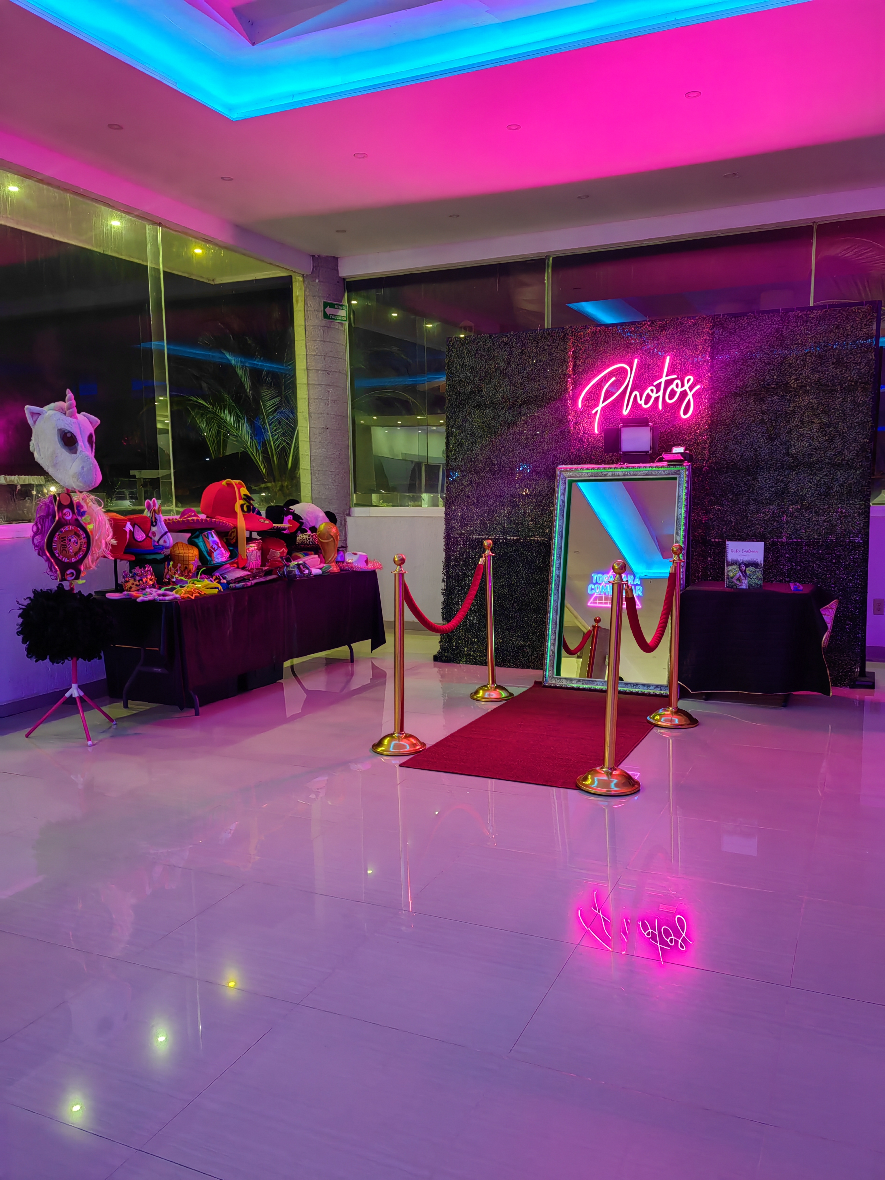 Setup Espejo Mágico de noche